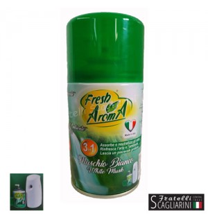 ΑΠΟΣΜΗΤΙΚΟ ΧΩΡΟΥ FRESH AROMA MUSCHIO BIANCO για συσκευές ψεκασμού