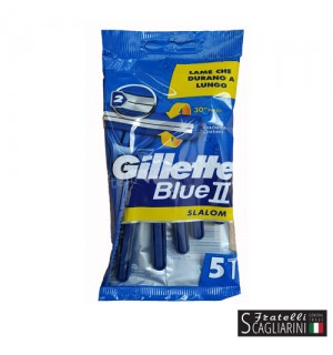 GILLETTE ΞΥΡΑΦΑΚΙΑ BLUE II SLALOM 5τεμ.