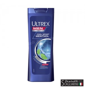 ULTREX MEN ΣΑΜΠΟΥΑΝ COOL SPORT MENTHOL 360ml ULTREX MEN ΣΑΜΠΟΥΑΝ COOL SPORT MENTHOL 360ml