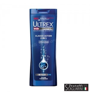 ULTREX MEN ΣΑΜΠΟΥΑΝ CLASSIC ACTION 2 IN 1 360ml