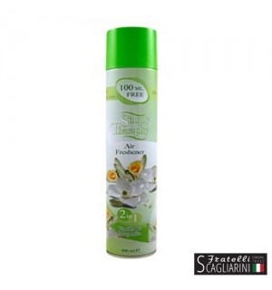 ΑΠΟΣΜΗΤΙΚΟ ΧΩΡΟΥ SIMPLY THERAPY ΒΑΝΙΛΙΑ ΚΑΙ ΜΑΝΟΛΙΑ 400ml