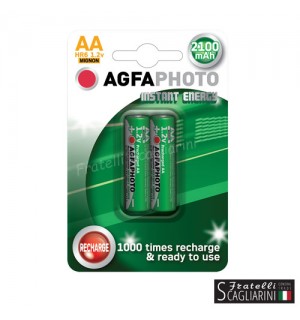 ΜΠΑΤΑΡΙΕΣ AGFA ΕΠΑΝΑΦΟΡΤΙΖΟΜΕΝΕΣ Ni-MH 1.2V 2100mAh ΑΑ 2τεμ. ΜΠΑΤΑΡΙΕΣ AGFA ΕΠΑΝΑΦΟΡΤΙΖΟΜΕΝΕΣ Ni-MH 1.2V 2100mAh ΑΑ 2τεμ.