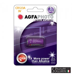 ΜΠΑΤΑΡΙΑ AGFA LITHIUM 3V CR123A