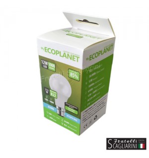 ΛΑΜΠΑ LED B22 6500K ΨΥΧΡΟ 12W