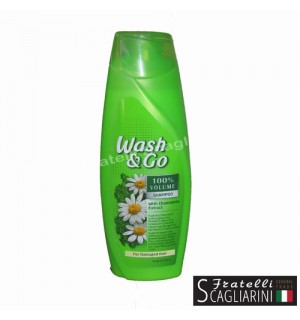 WASH AND GO ΣΑΜΠΟΥΑΝ ΓΙΑ ΤΑΛΑΙΠΩΡΗΜΕΝΑ ΜΑΛΛΙΑ 400ml.
