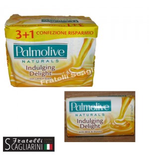 PALMOLIVE NATURALS ΚΡΕΜΟΣΑΠΟΥΝΟ ΜΕΛΙ ΚΑΙ ΓΑΛΑ 90γρ. 4 τεμάχια