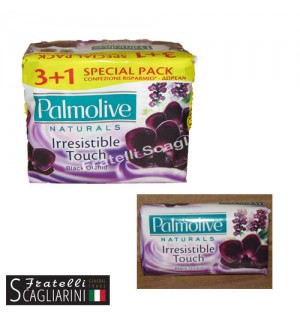 PALMOLIVE NATURALS ΚΡΕΜΟΣΑΠΟΥΝΟ ΜΑΥΡΗ ΟΡΧΙΔΕΑ 90γρ. 4 τεμάχια