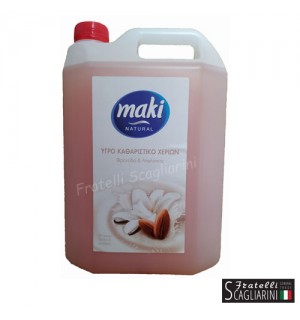 MAKI ΥΓΡΟ ΚΡΕΜΟΣΑΠΟΥΝΟ  ΒΑΝΙΛΙΑ ΑΜΥΓΔΑΛΟ 4 ΛΙΤΡΩΝ.