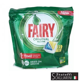 FAIRY ΤΑΜΠΛΕΤΕΣ GEL πλυντηρίου πιάτων 22τεμ. FAIRY ΤΑΜΠΛΕΤΕΣ GEL πλυντηρίου πιάτων 22τεμ.