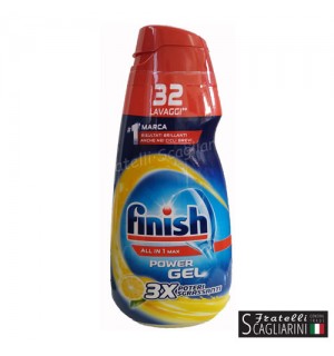 FINISH ALL IN 1 MAX POWER GEL ΑΠΟΡΡΥΠΑΝΤΙΚΟ ΠΛΥΝΤΗΡΙΟΥ ΠΙΑΤΩΝ 650ml