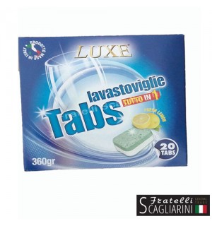 LUXE ταμπλέτες πλυντηρίου πιάτων 20τεμ
