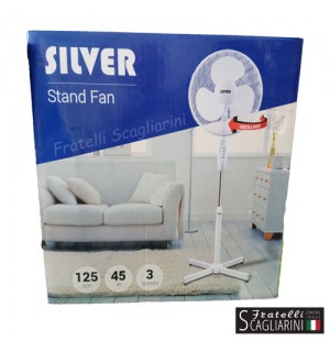 SILVER ΑΝΕΜΙΣΤΗΡΑΣ ΟΡΘΟΣΤΑΤΗΣ 45W ΧΙΑΣΤΗ ΒΑΣΗ