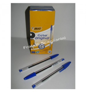 ΣΤΥΛΟ bic  ΜΠΛΕ 50τεμ.