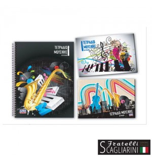 ΤΕΤΡΑΔΙΑ ΡΑΦΤΑ ΜΟΥΣΙΚΗΣ17Χ25 40 ΦΥΛΛΩΝ. ΤΕΤΡΑΔΙΑ ΡΑΦΤΑ ΜΟΥΣΙΚΗΣ17Χ25 40 ΦΥΛΛΩΝ.