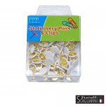 ΠΙΝΕΖΕΣ ΜΕΤΑΛΛΙΚΕΣ ΛΕΥΚΕΣ 50τεμ