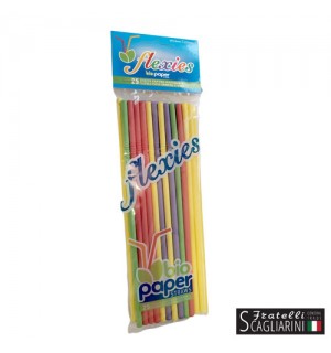 ΚΑΛΑΜΑΚΙΑ ΧΑΡΤΙΝΑ "FLEXIES" 25τεμ. ΚΑΛΑΜΑΚΙΑ ΧΑΡΤΙΝΑ "FLEXIES" 25τεμ.