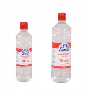ΑΛΚΟΟΛΟΥΧΟΣ ΛΟΣΙΟΝ DONNA 70% 430ml. ΑΛΚΟΟΛΟΥΧΟΣ ΛΟΣΙΟΝ DONNA 70% 430ml.