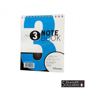 ΜΠΛΟΚ ΣΗΜΕΙΩΣΕΩΝ ΣΠΙΡΑΛ ΛΕΥΚΟ Νο3