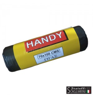 ΣΑΚΟΥΛΕΣ ΑΠΟΡΡΙΜΜΑΤΩΝ ΜΑΥΡΕΣ HANDY 70Χ100εκ.